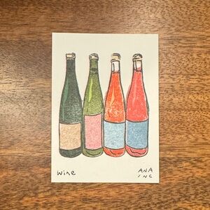 Inciardi Mini Prints Wine